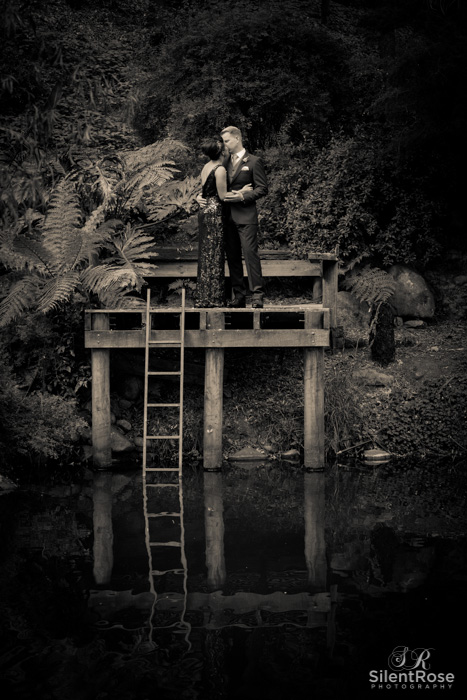 Brooke and Clark on the Jetty