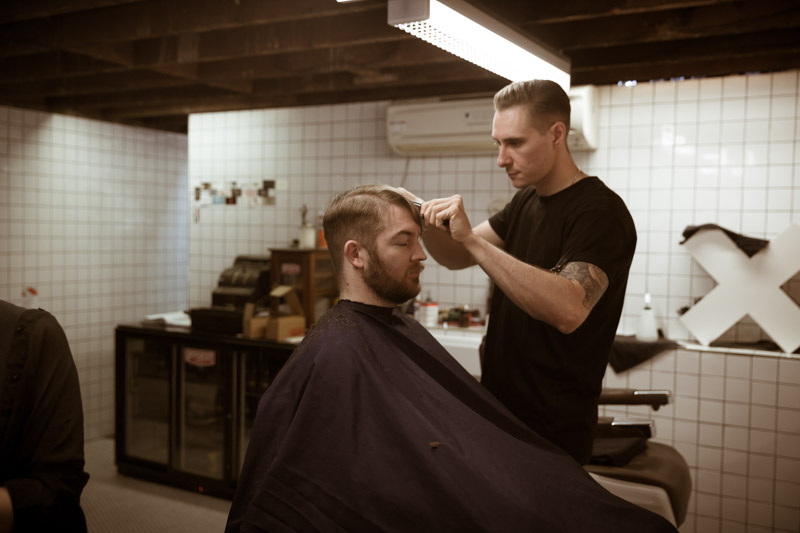 DRUNKEN BARBER - GROOM