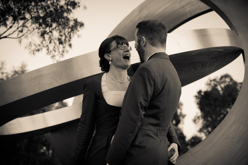 Matthew & Rachel @ Heide Sculpture Park